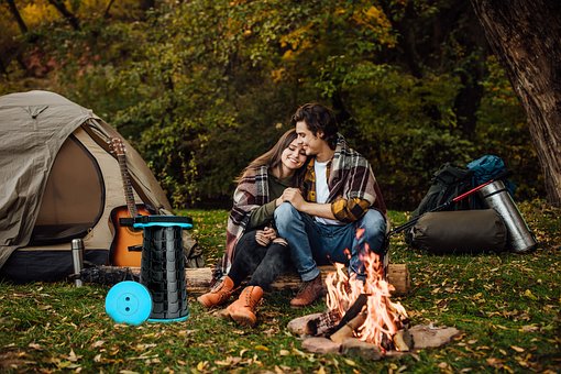 camping con pareja