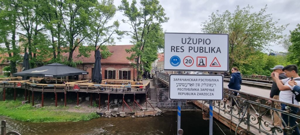 Entrando a Uržupi