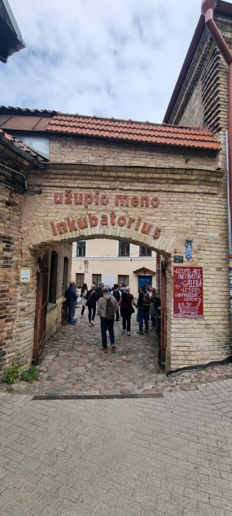 Entrando a Uržupi