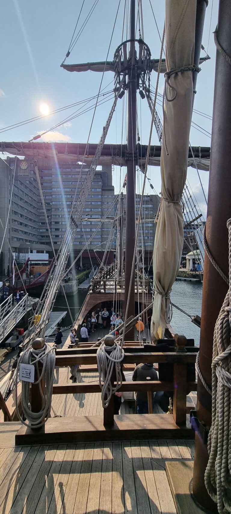 Saint Katherine's Dock, London.